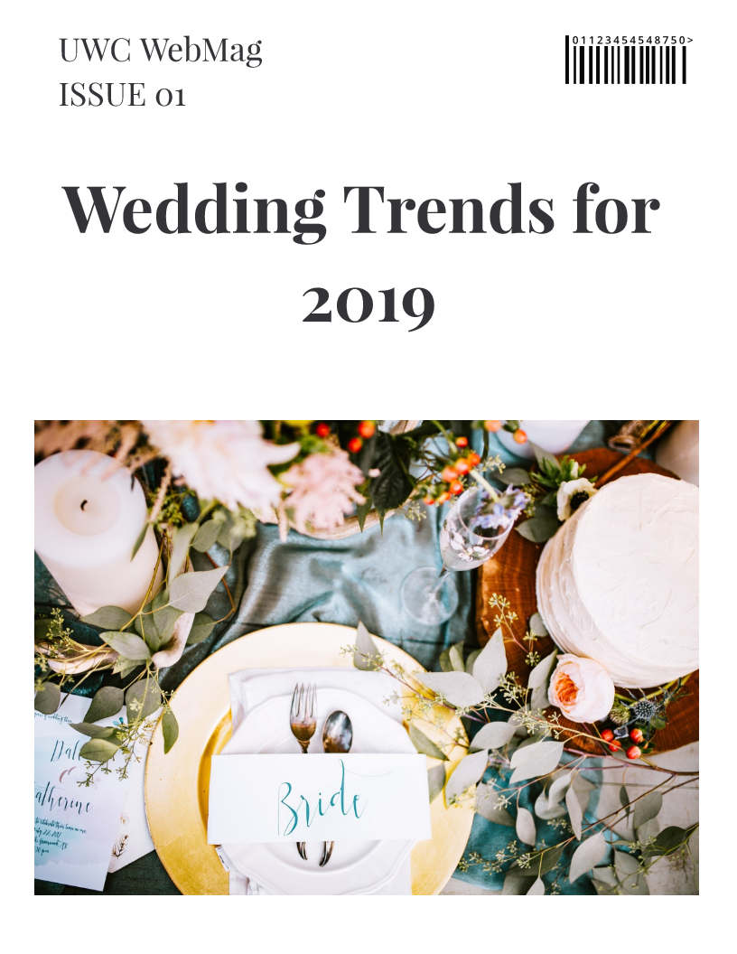 blog 1_Wedding trends for 2019 unique wedding concepts