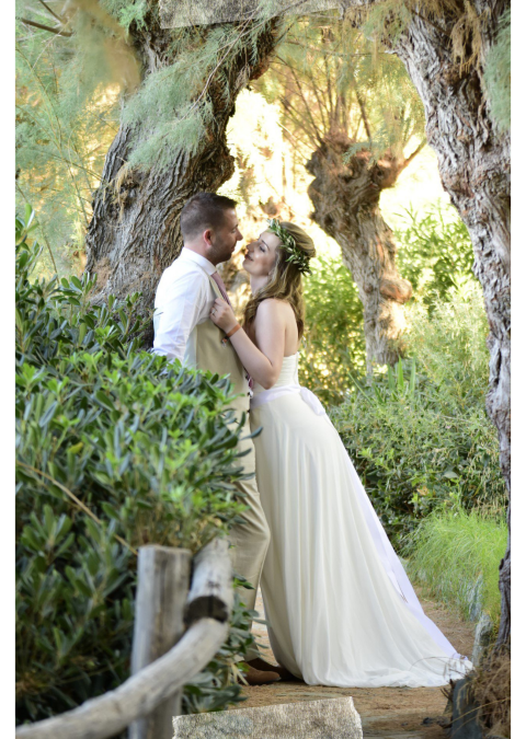 A garden by the sea wedding in Crete A garden by the sea wedding in Crete