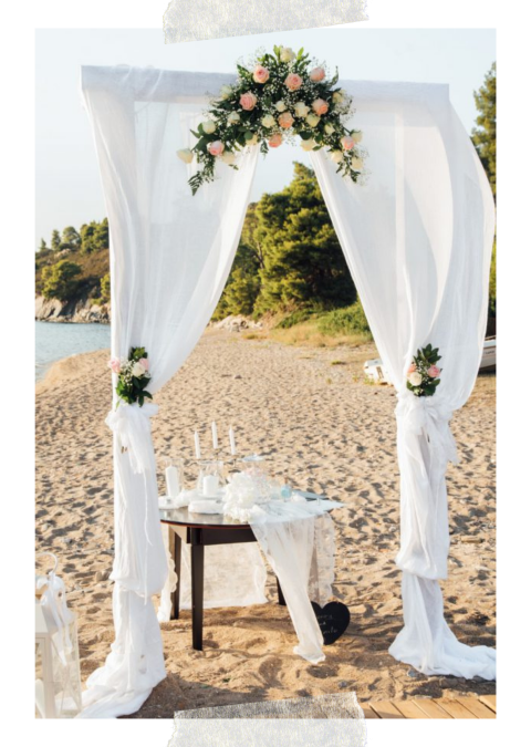A sea breeze vows renewal in Halkidiki A sea breeze vows renewal in Halkidiki