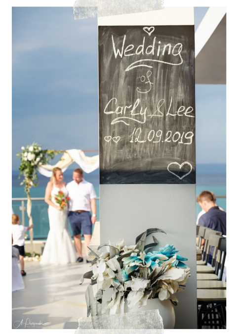Roof garden wedding overlooking Toroneos gulf Roof garden wedding overlooking Toroneos gulf